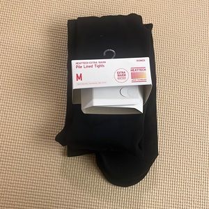 Brand New Uniqlo Heattech Extra Warm Pile Lined Tights